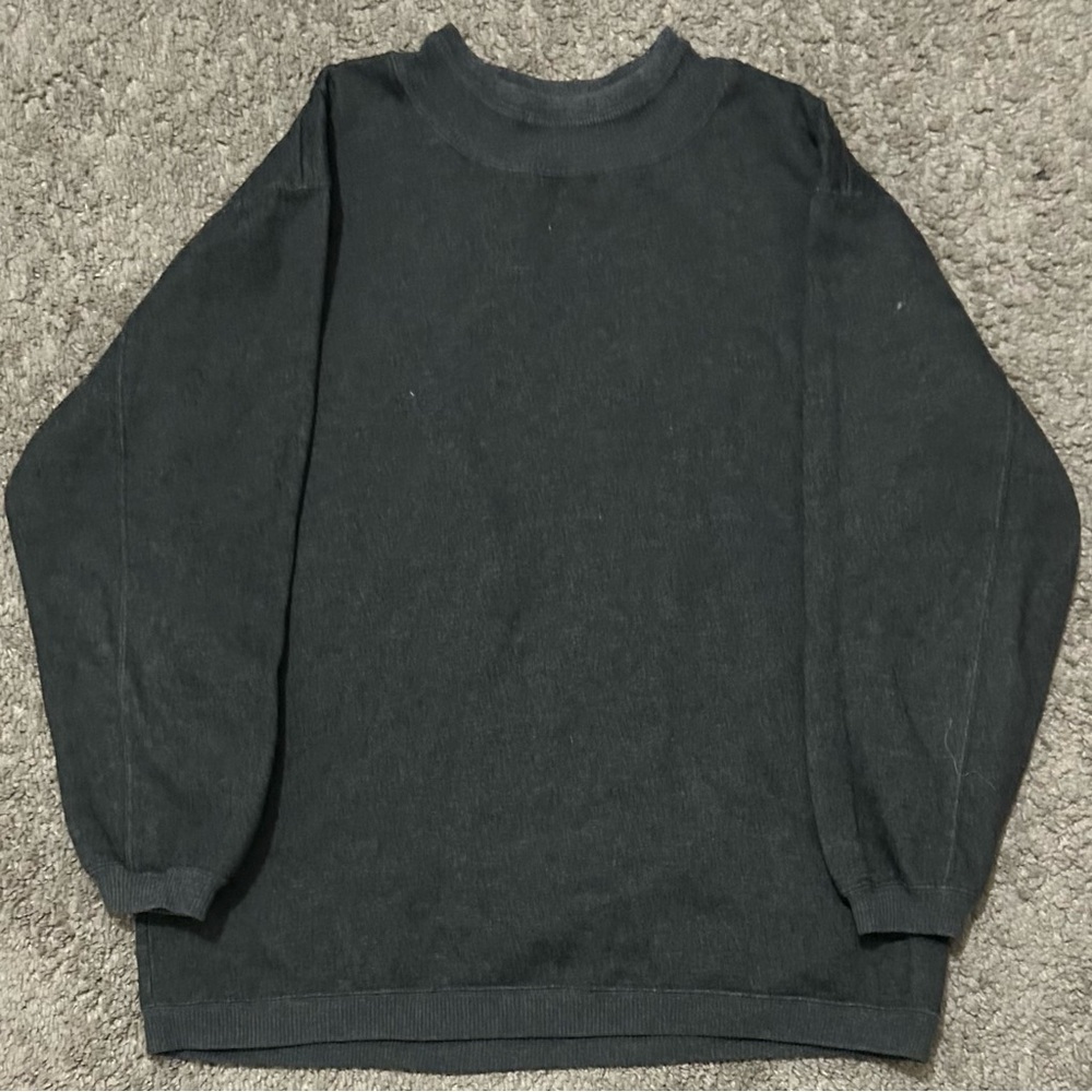 Potomac Collection Sweater Mens L 90s Y2K Wool Blend Italy Blank